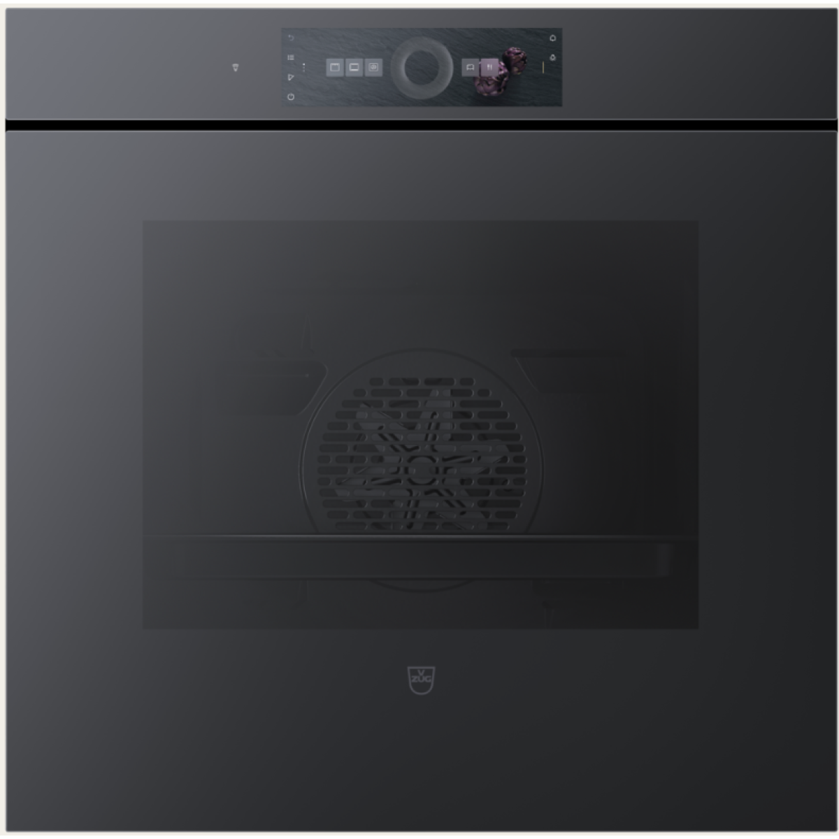 V-Zug C6T-21073 Combair V6000 60P 60厘米 69公升 嵌入式電焗爐 (黑色鏡面玻璃) (自動門)